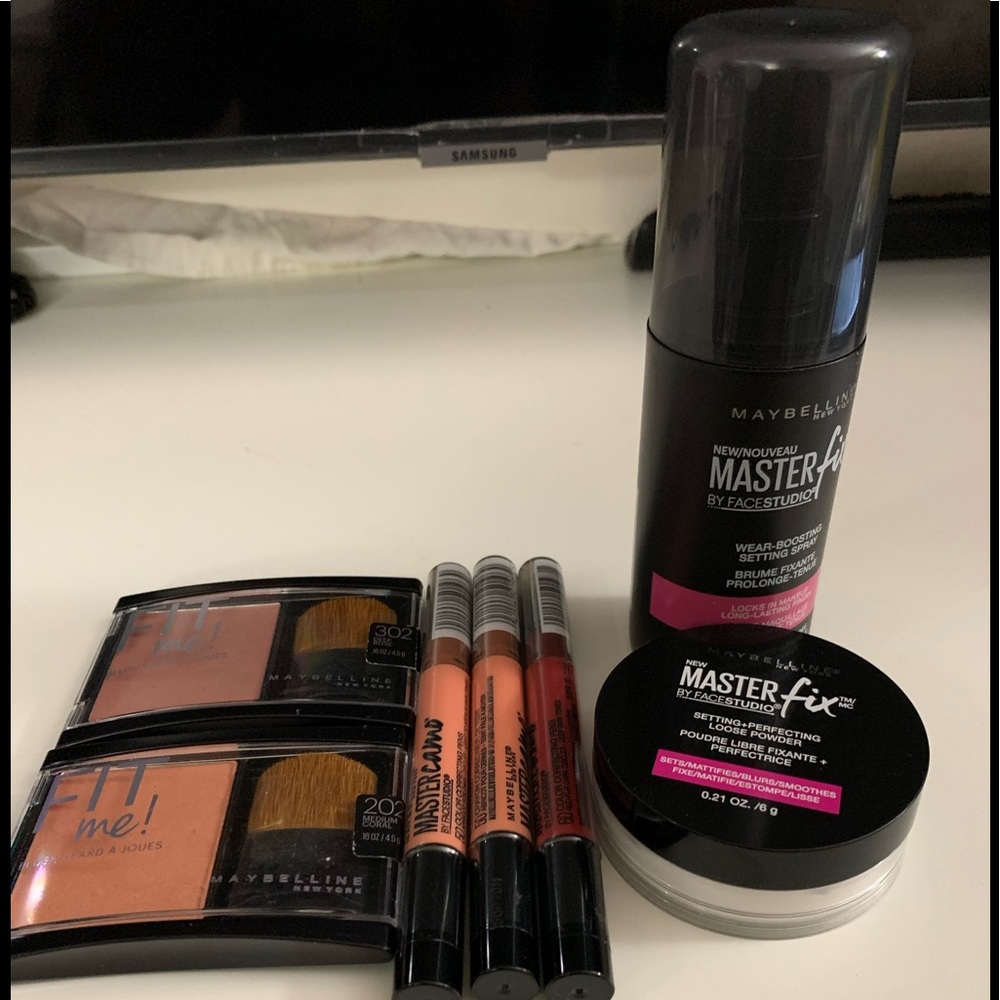 Blush/corrector 2/$12 Setting spray/powder 2/$20